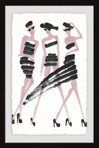 "Elastic Wear" Framed Painting Print, 20"x30"