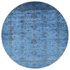 Ahgly Company Indoor Round Mid-Century Modern Area Rugs, 7' Round