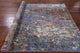 Abstract Wool and Silk Hand Knotted Rug 6' 0" X 9' 0" Q7202