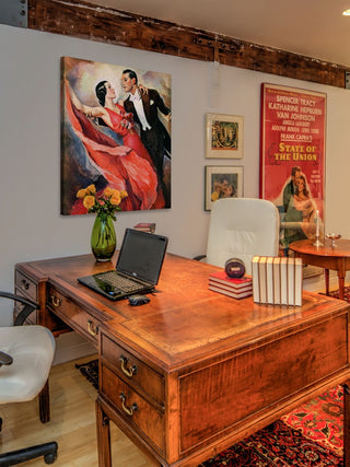 "Ballroom Dancing" Painting Print on Wrapped Canvas