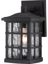 Stonington 1-Light Outdoor Lantern, Mystic Black