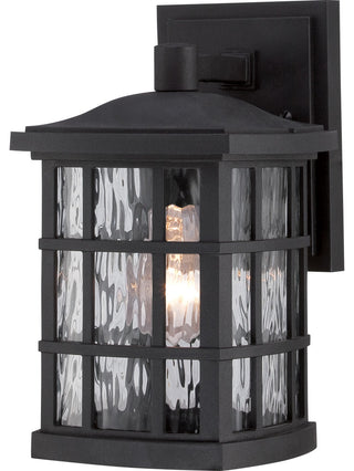 Stonington 1-Light Outdoor Lantern, Mystic Black