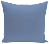 Solid Outdoor Pillow, Cornflower, 18"x18"