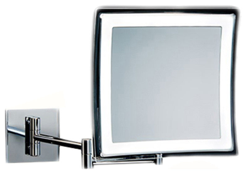 Smile 850 Hard Wired Wall Mounted Magnifying Mirror 5x
