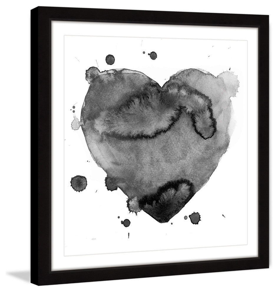 "Heart of Sadness" Framed Art Print