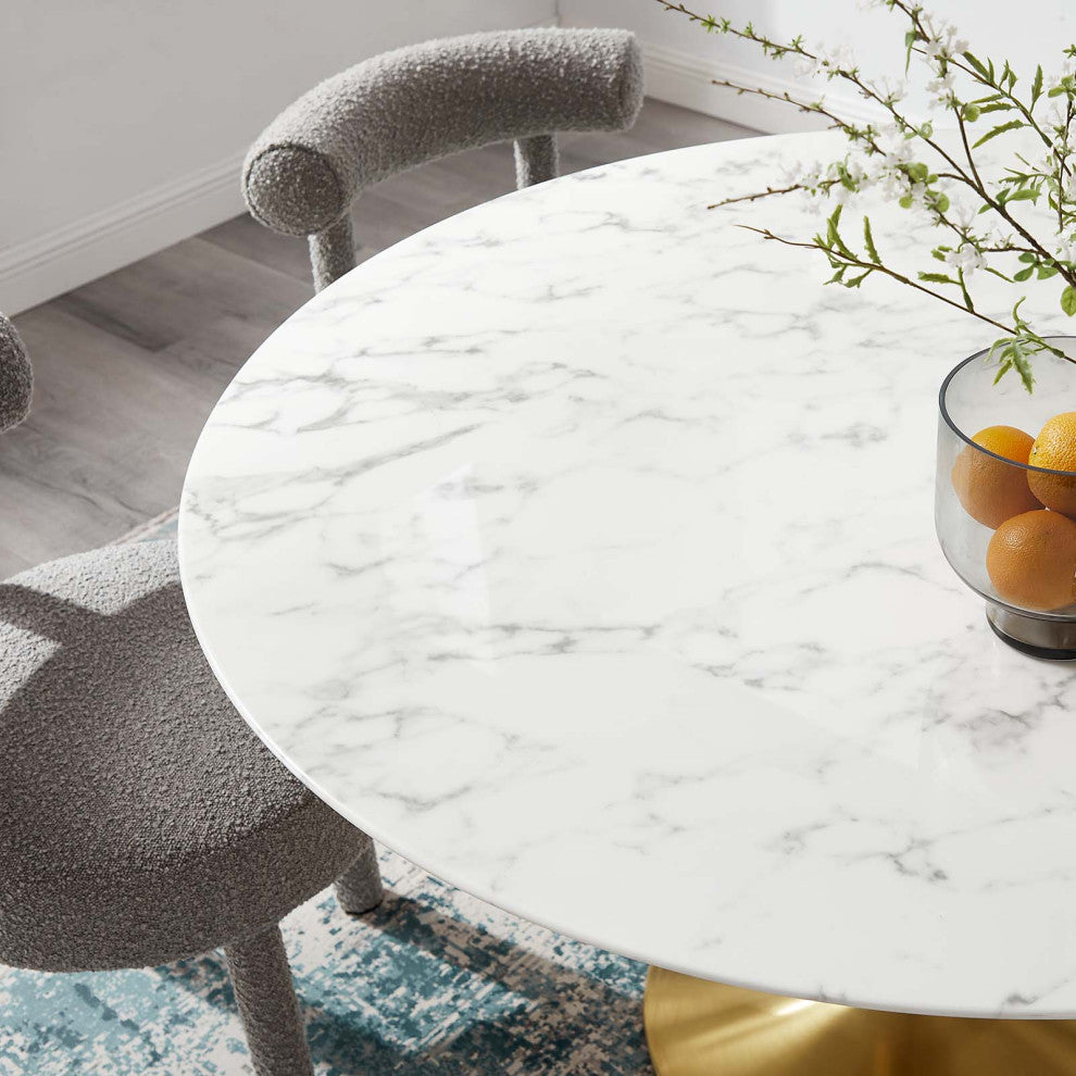 Tulip 54" Round Dining Table