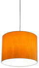 Innermost Modern Metallic Small Pendant Light, Orange