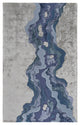 Weave & Wander Arwyn Modern Viscose Rug, 8'x10'