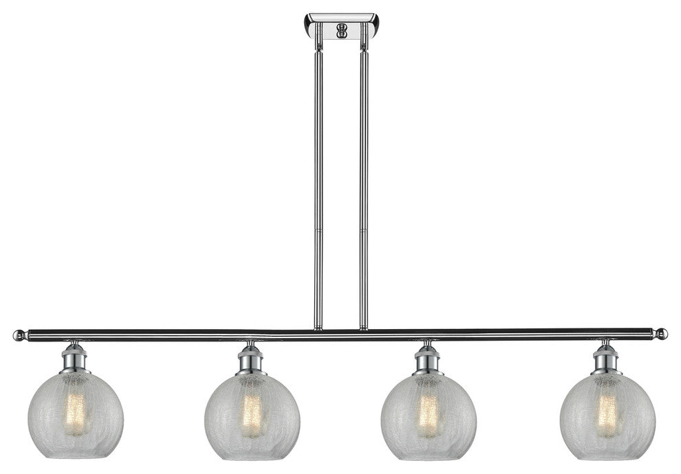 INNOVATIONS LIGHTING 516-4I-PC-G125-LED Athens 3 Light Island Light