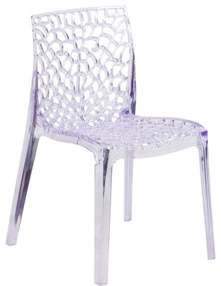 Modern Transparent Stacking Side Chair