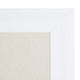 Whitley Framed Linen Fabric Pinboard, White/Natural 29.5x45.5