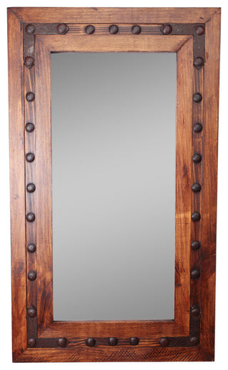 Los Olmos Rustic Mirror II-20x48