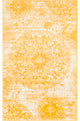 Unique Loom Yellow Grand Sofia 3' 3 x 5' 3 Area Rug