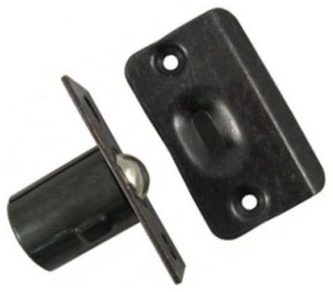 Nuk3y Adjustable Ball Catch With Radius Corner, Oiled Rubbed Bronze