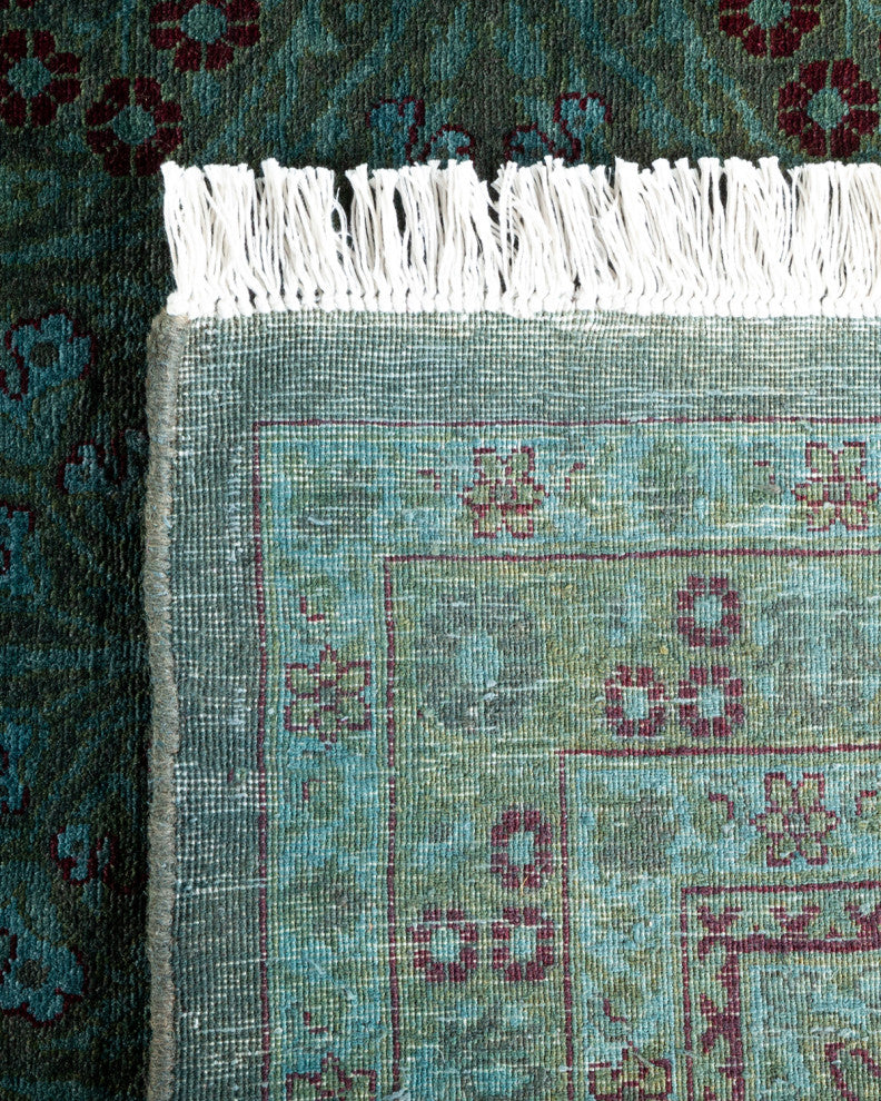 Fine Vibrance, One-of-a-Kind Handmade Area Rug Gray, 17'9"x9'1"