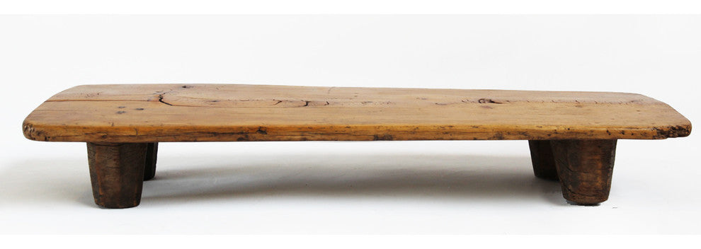 Consigned Low Wood Display Table