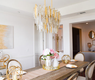 Maxim 32326CLCMP Majestic 18 Light 40"W Linear Chandelier - Gold Leaf