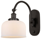 Bell Sconce, Oil Rubbed Bronze, Matte White, Matte White