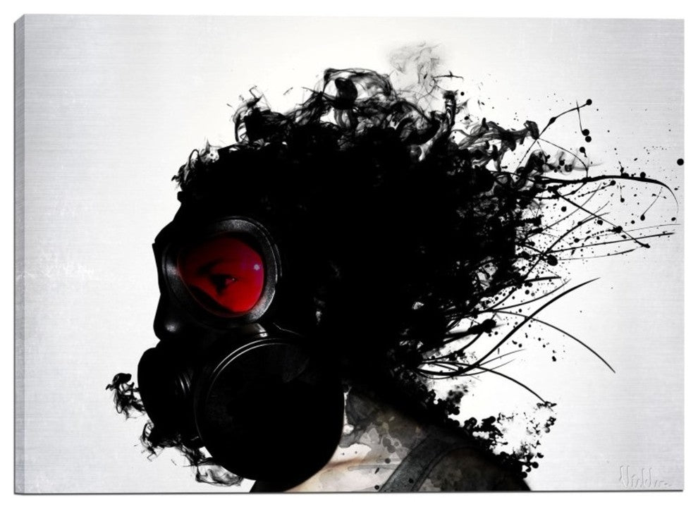 Cortesi Home "Ghost Warrior" by Nicklas Gustafsson, Giclee Canvas Art, 18"x26"