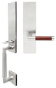 Cabernet Lever, Mortise Dummy Handleset, Left Hand, Satin Stainless Steel