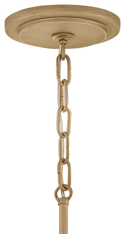 Hinkley Seabrook Medium Chandelier, Burnished Gold