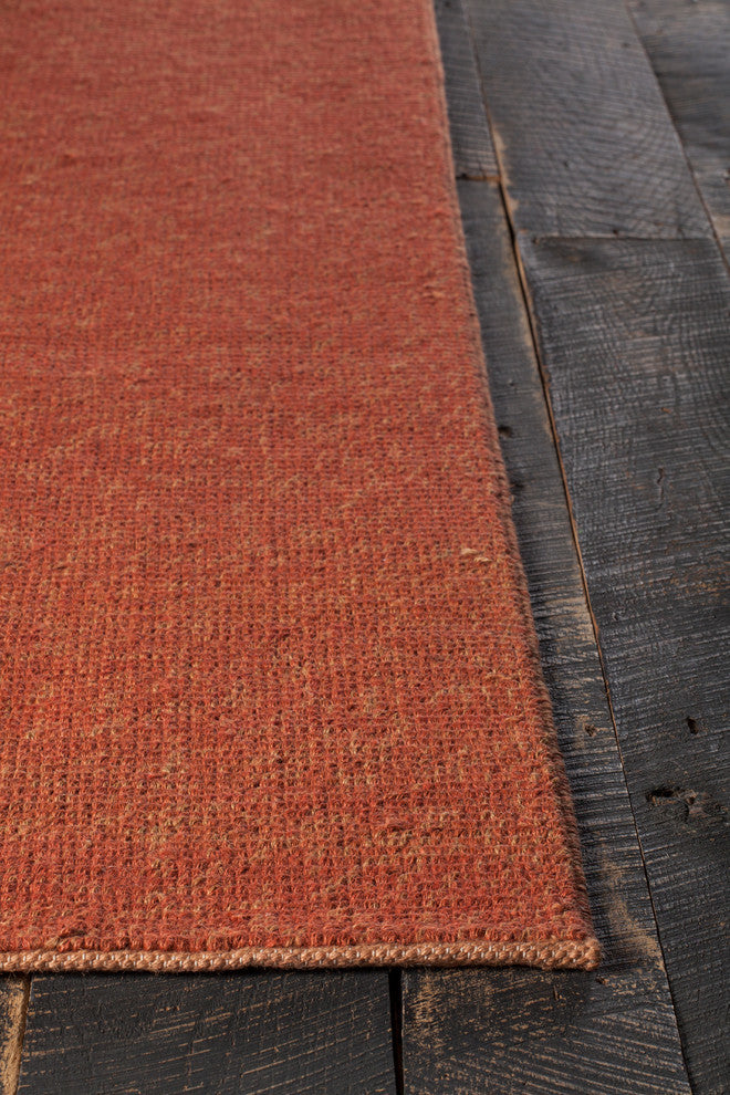 Amco Contemporary Area Rug, Rust, 5'x7'6"