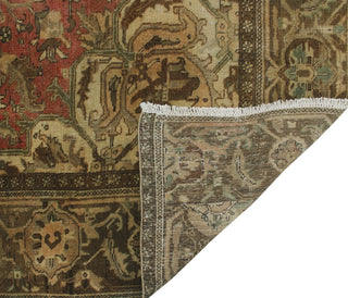 Fine Vintage Distressed Kit Brown Rug, 9'8x11'8
