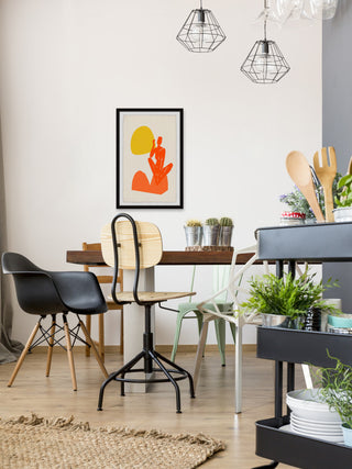 "Stone Squat" Framed Painting Print, 20x30