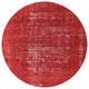 Ahgly Company Indoor Round Mid-Century Modern Area Rugs, 4' Round