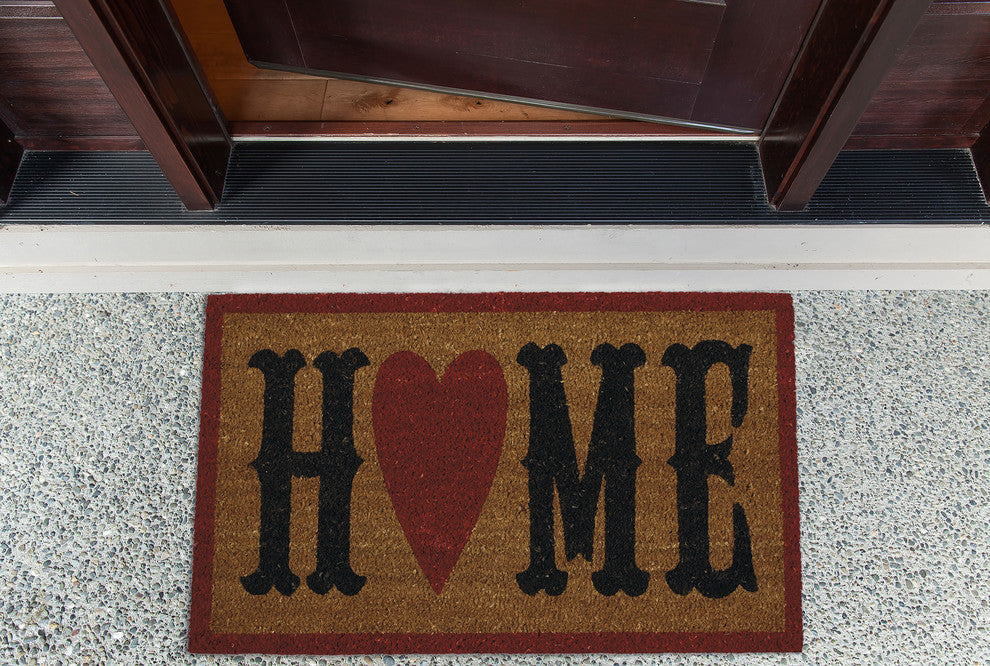 Home Heart Doormat