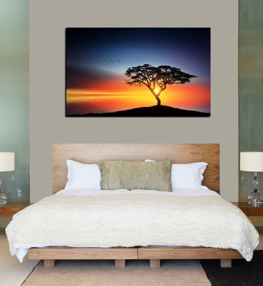 Epic Graffiti "The Soft Twilight" Giclee Canvas Wall Art, 26"x40"