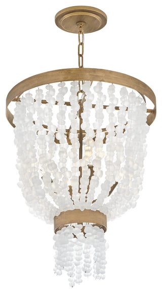 Fredrick Ramond Dune Large Pendant, Burnished Gold