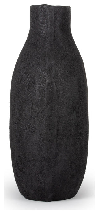 Fallon Black Decorative Metal Table Vase