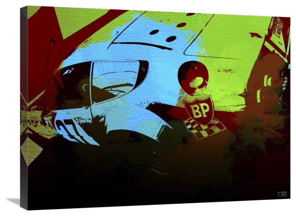 "Ferrari Watercolor 2" Fine Art Print