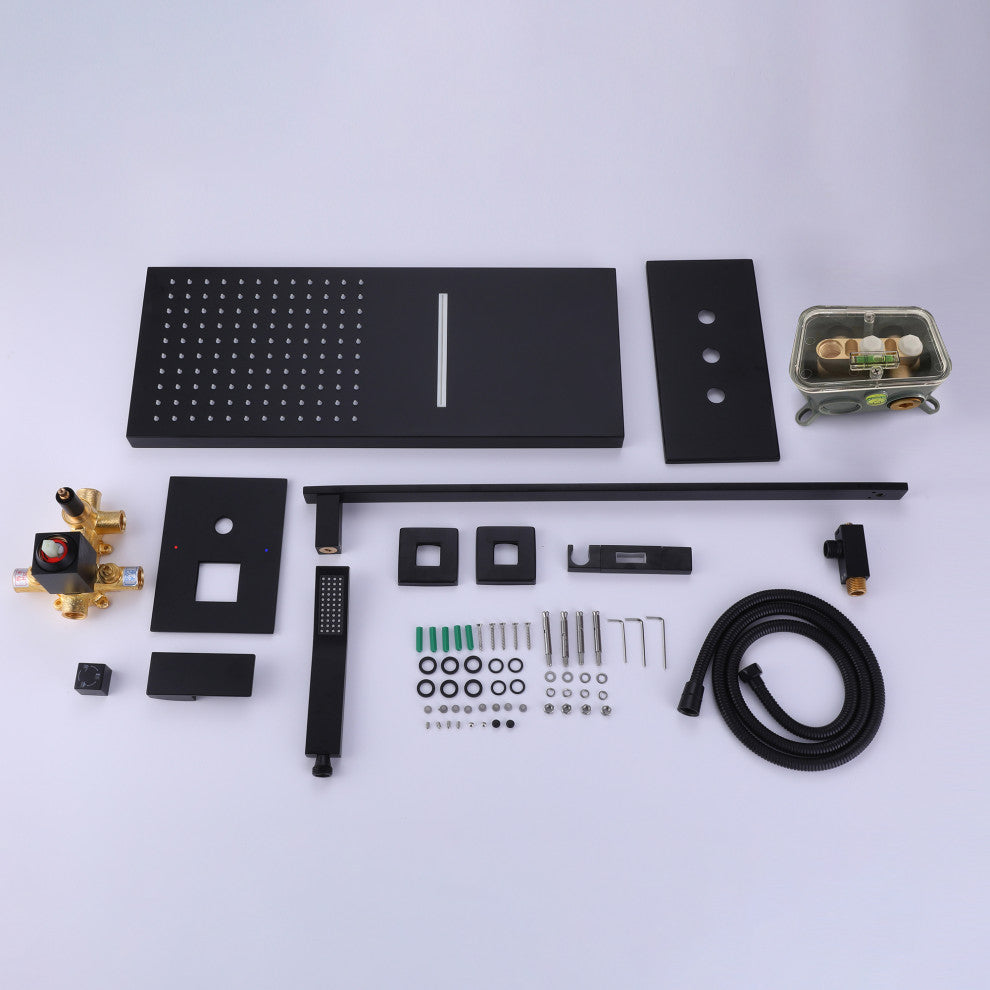 3 Function Pressure Balance Shower System with Handshower and Rough-in Valve