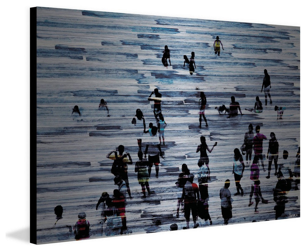 "Frescos" Print on Brushed Aluminum, 60"x40"