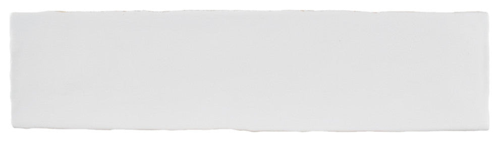 Chester Ceramic Wall Tile, Matte Bianco