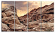 Scenic Red Rock Canyon in Nevada, Landscape Canvas Art Print, 48"x28", 4 Panels