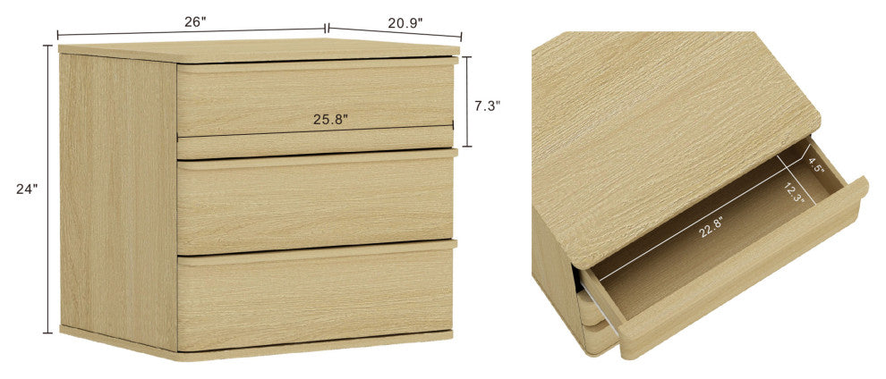 Manhattan Comfort Molly Nightstand