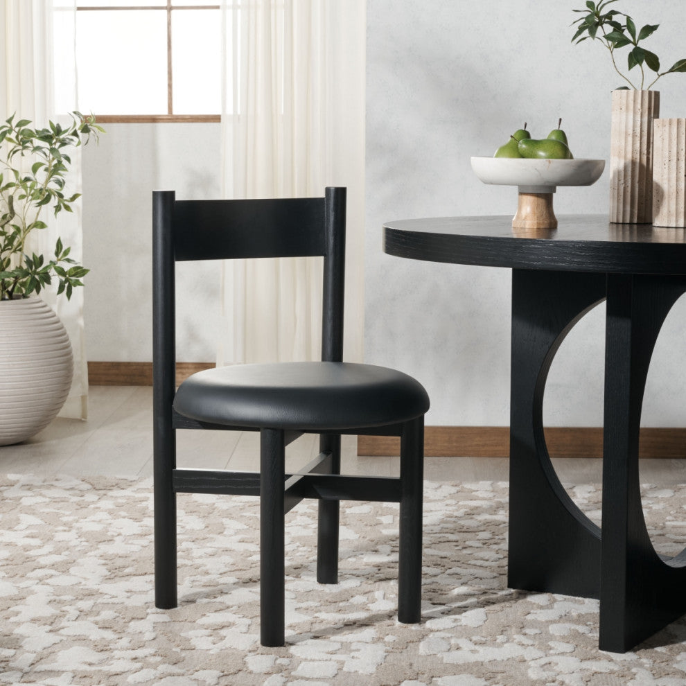 Safavieh Couture Tayla Dining Chair, Black
