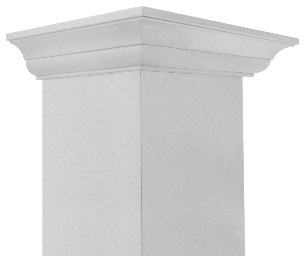 ZLINE 48" Designer Series DuraSnow Stainless Steel Wall Mount Range Hood
