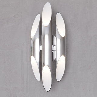 Sonneman 2043 Chimes 18" Tall Wall Sconce - Satin Brass