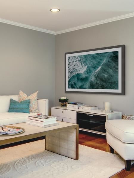 "Ocean Waves" Framed Painting Print, 30"x20"