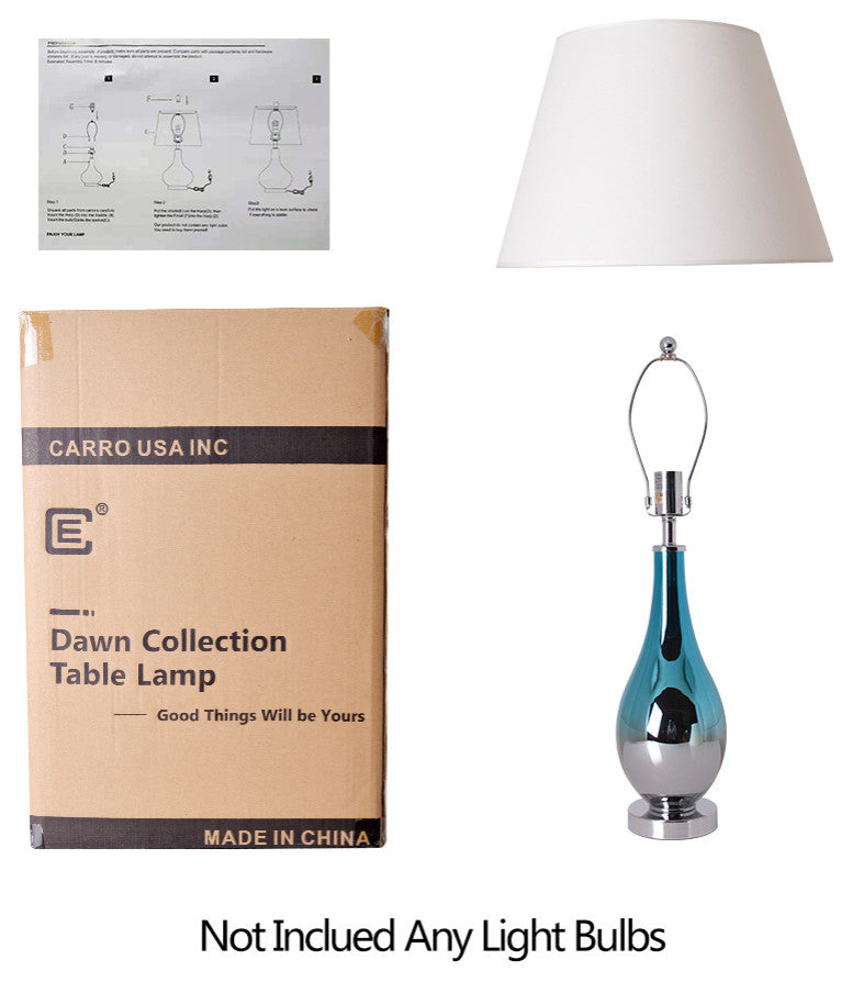 CARRO Tulip 28inch Table Lamp with  1 Lights