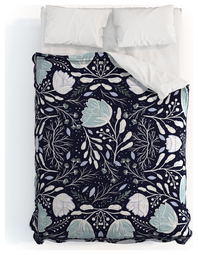 Deny Designs Rosebudstudio Sweet Home Comforter, Queen