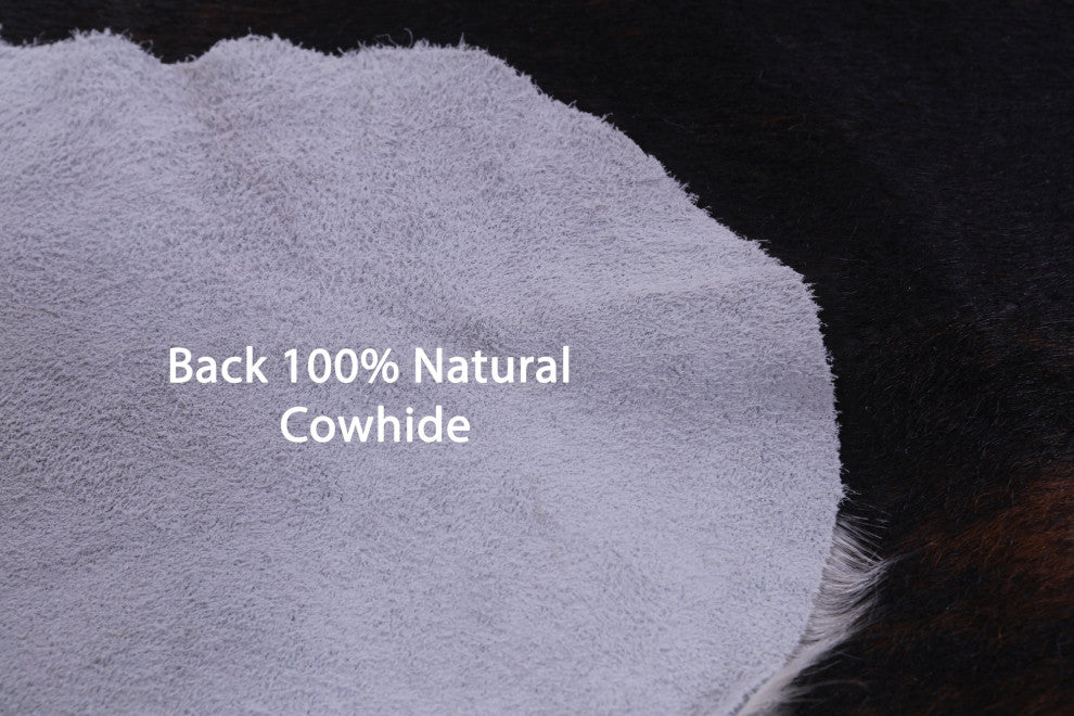 7' 0" X 6' 3" Natural Cowhide Rug C2407