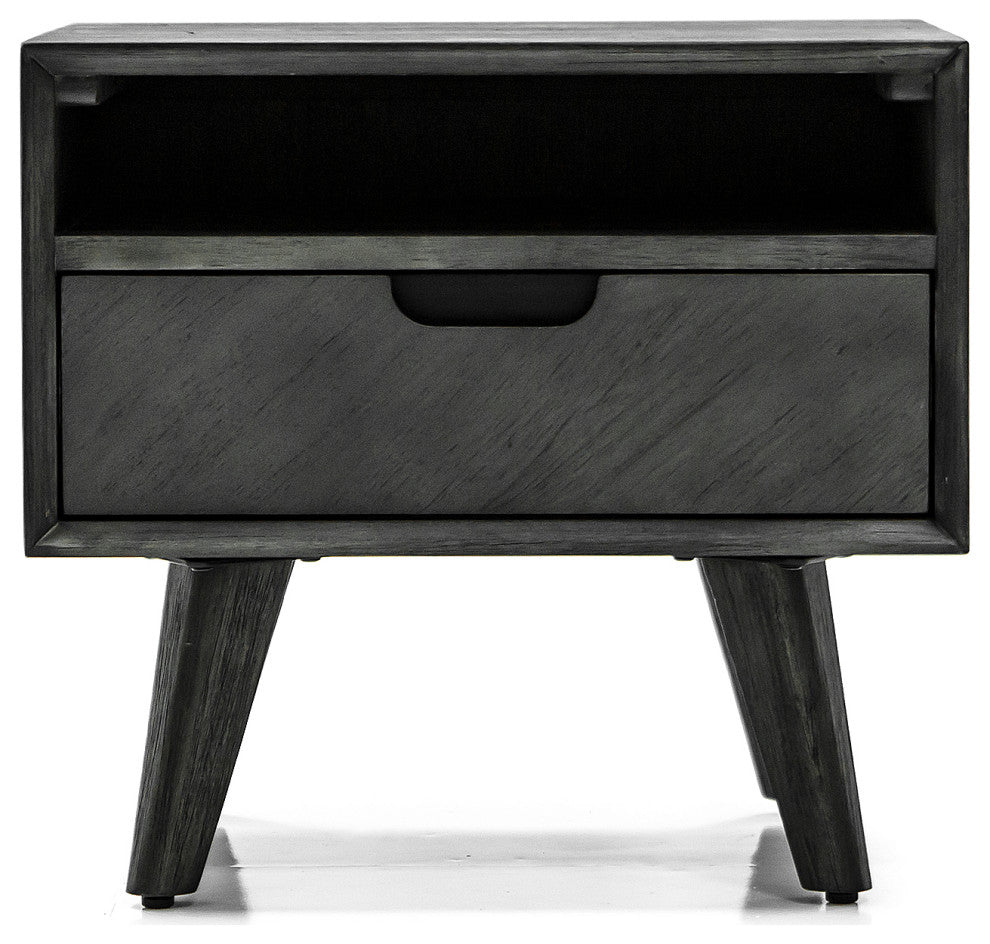 Mohave 3-Piece Acacia Queen Bed and Nightstands Bedroom Set