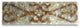 Marble Mosaic Border Listello Tile Everlasting Onyx White 4.7x15.7, 1 piece