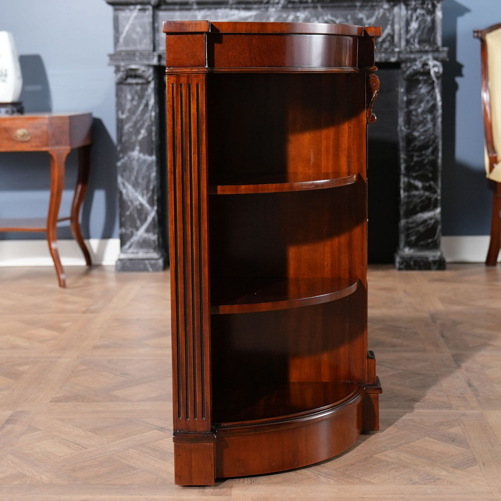 NOF115 Mahogany Credenza With Pullout Slide