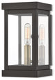 1 Light Outdoor Wall Lantern, Bronze